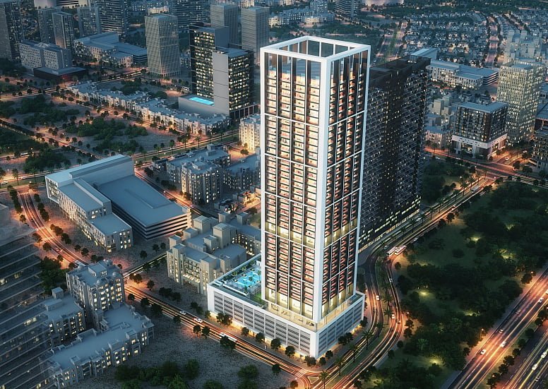 Nowoczesny 40 m² apartament z planem płatności w JVC Zjednoczone Emiraty Arabskie, Jumeirah Village Circle, Jumeirah Village Circle, Jumeirah Village Circle,  40m2 Foto 1