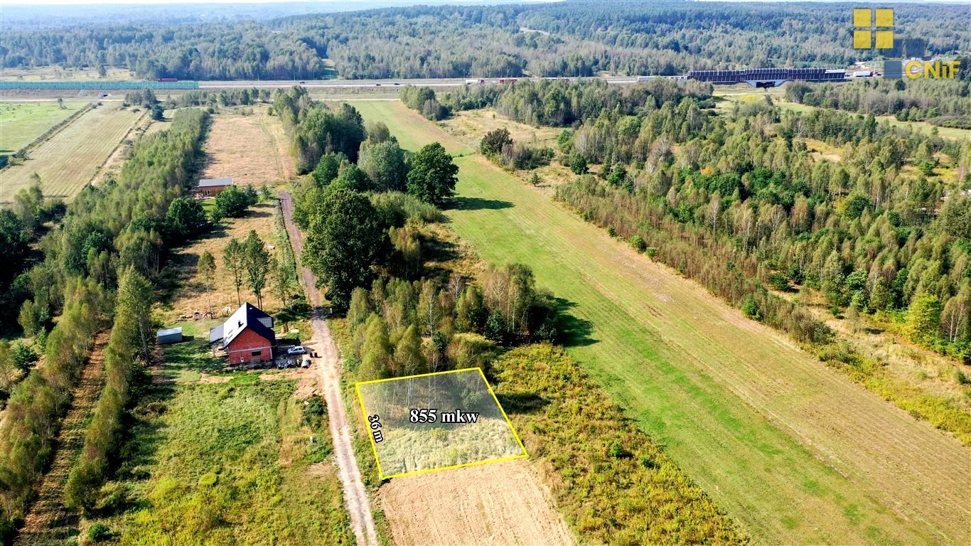 Działka budowlana na sprzedaż Łysiec  855m2 Foto 5