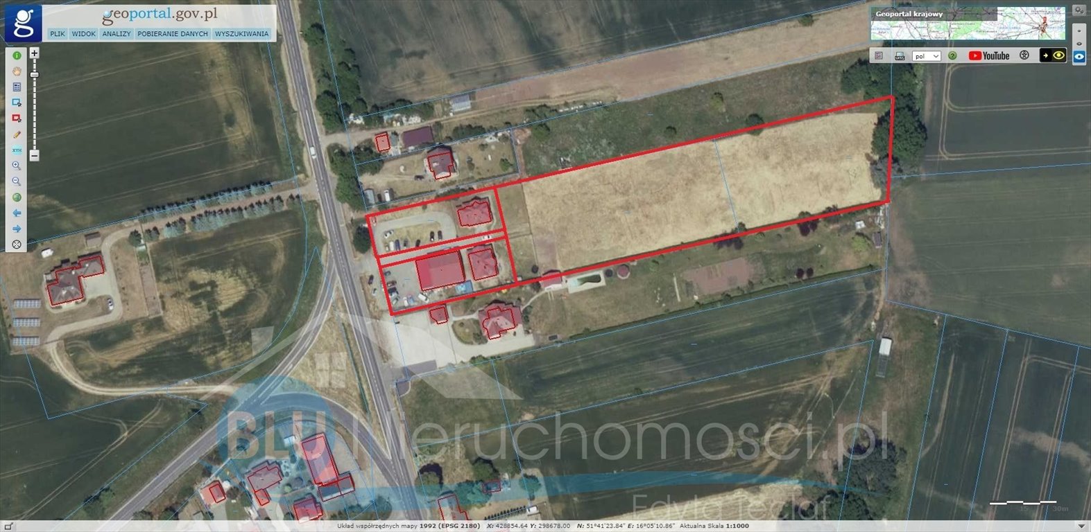 Działka inna na sprzedaż Grodziec Mały  198m2 Foto 1