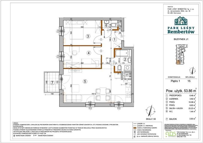 Polecam nowoczesne 55 m² w Rembertowie z garażem i strefą sportową Warszawa, Rembertów, Nowy Rembertów, Chełmżyńska  55m2 Foto 1