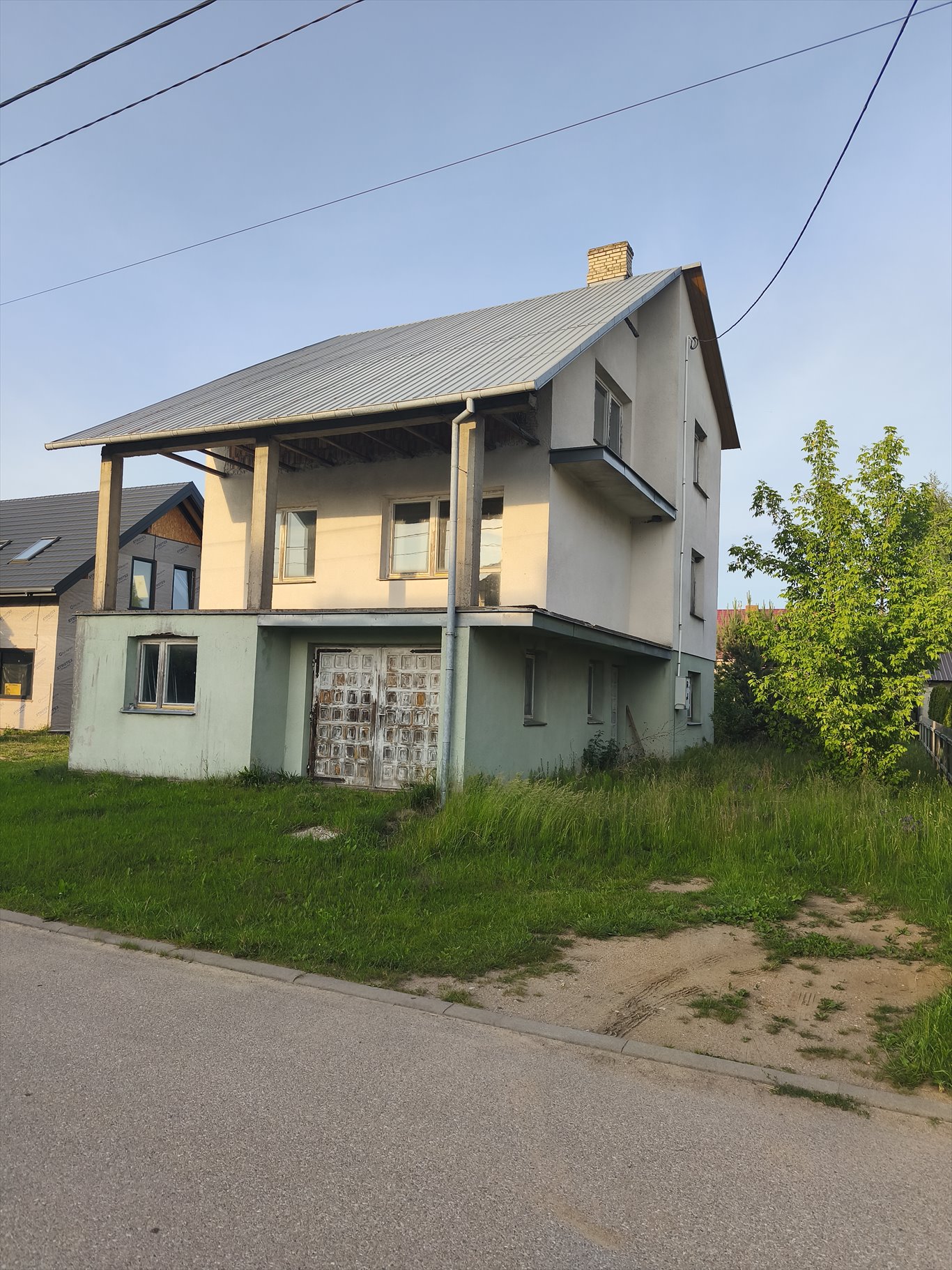 Dom w stanie surowym z garażem i dużą działką Hajnówka  246m2 Foto 1