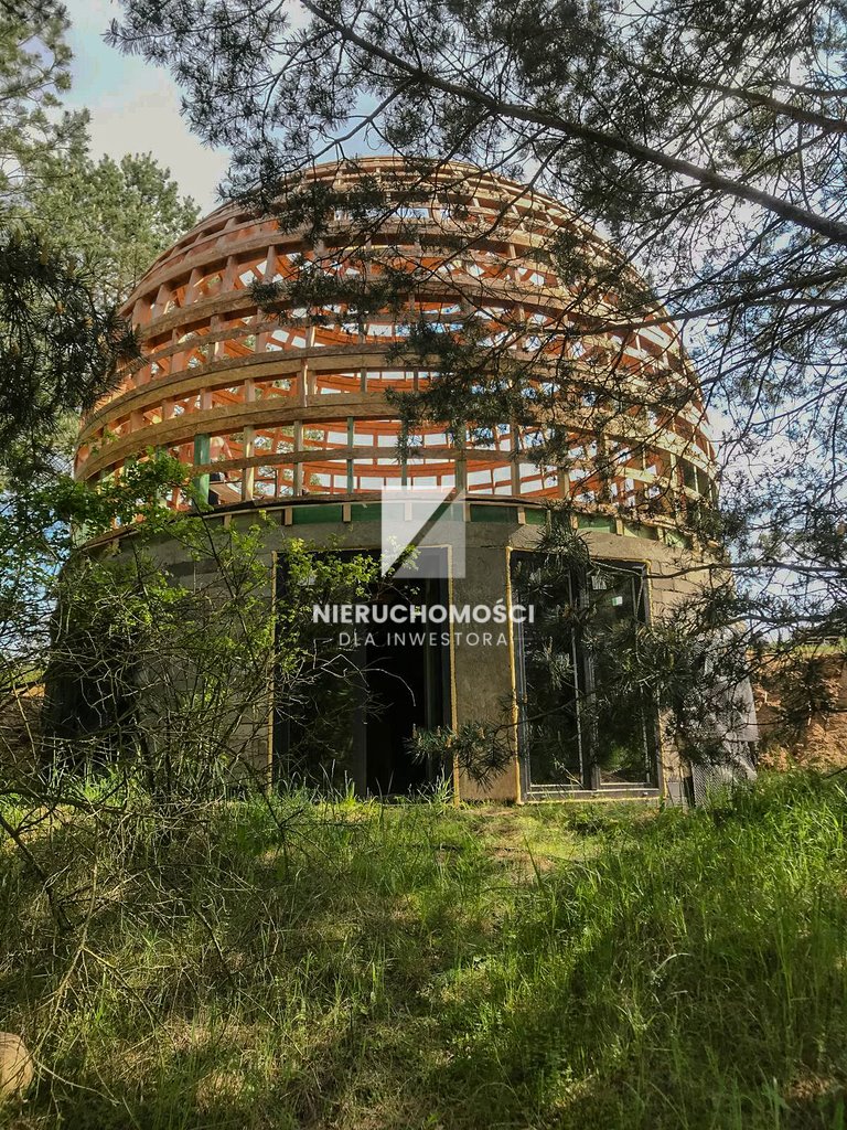 Nowoczesny dom kopułowy na 4000 m² działce w otulinie Puszczy Wełmin  70m2 Foto 1