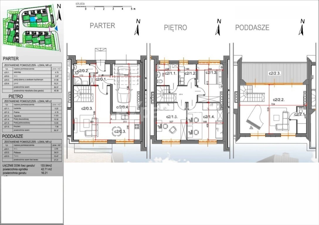 Nowoczesny dom szeregowy 132,92 m2 z ogrodem i tarasem Wrocław, Leśnica, Junacka  149m2 Foto 1