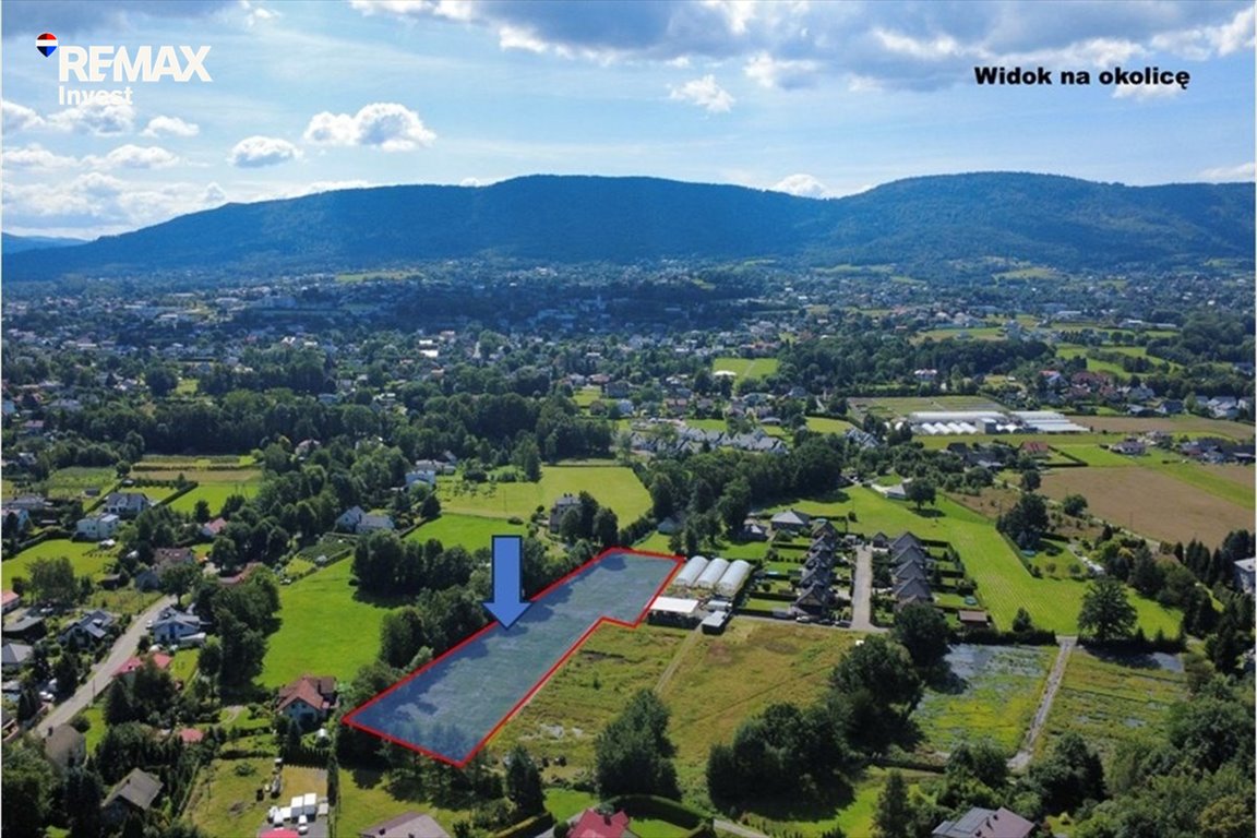 Polecam działki budowlane 5794 m² w Kozy z MPZP i pełną infrastrukturą Kozy, Dolna 22j  5 794m2 Foto 1
