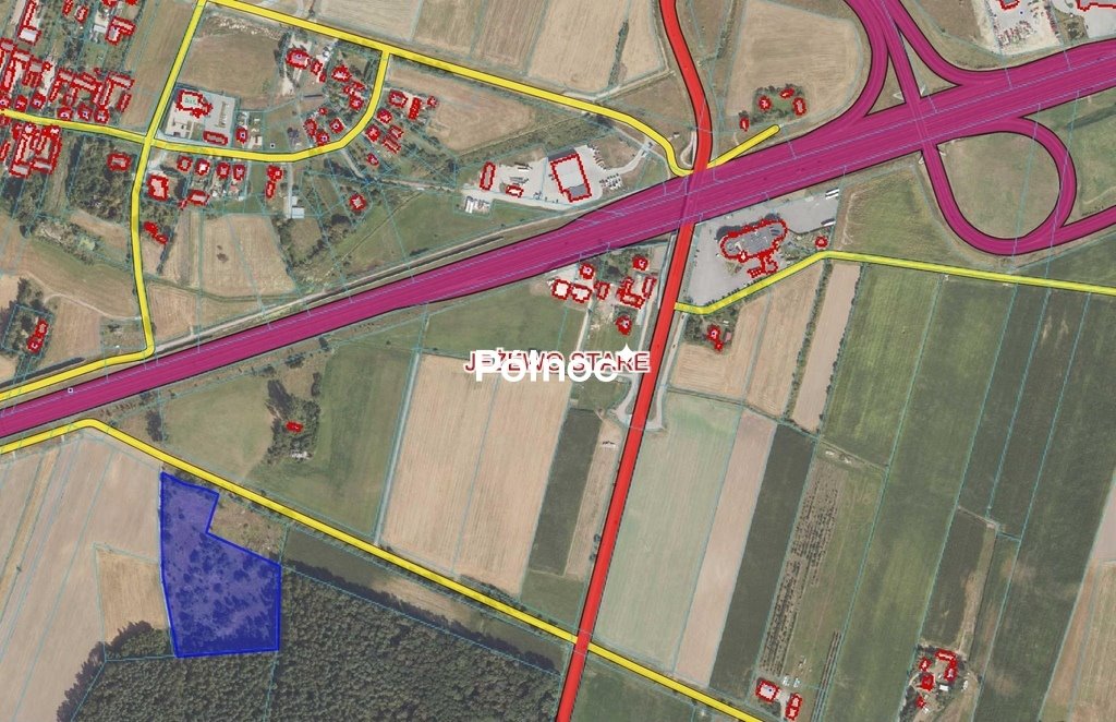 Działka inwestycyjna 20 843 m² przy S8, Tykocin Jeżewo Stare  20 843m2 Foto 1