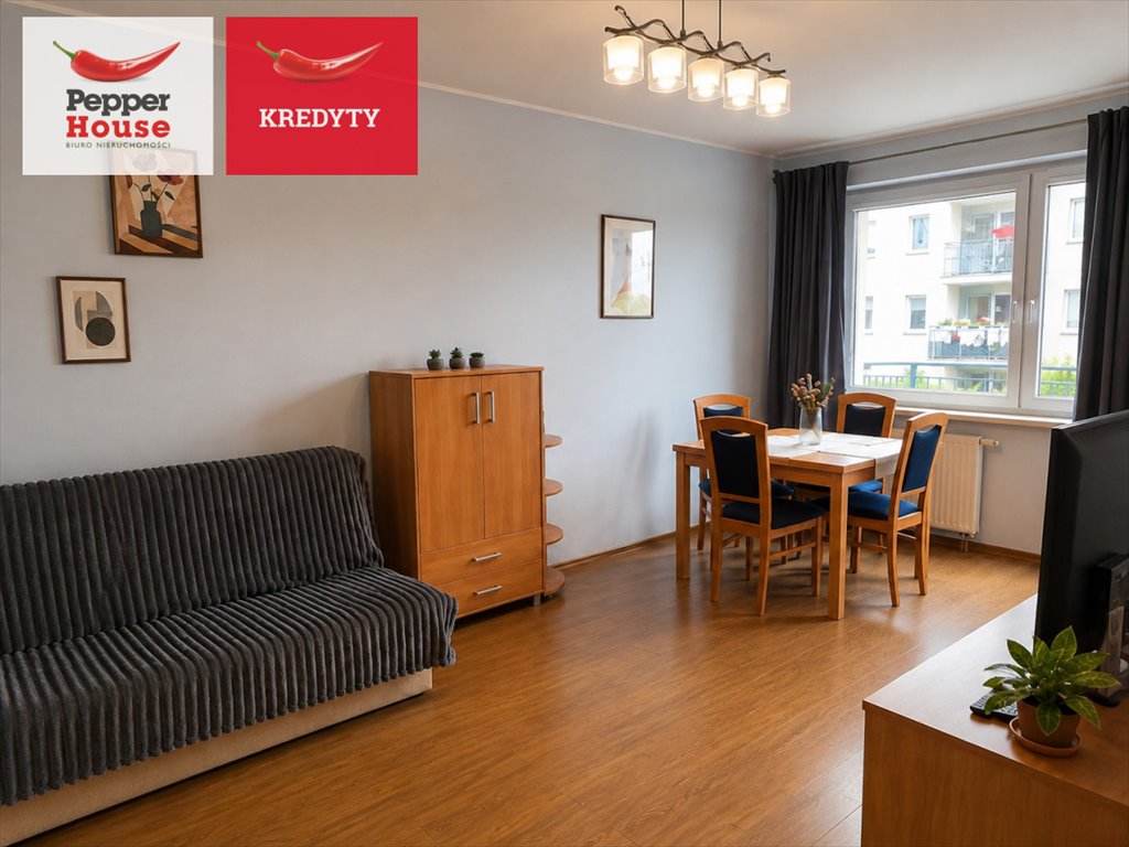 Polecam jasne 50,29 m² mieszkanie z balkonem i windą Pruszcz Gdański, Aliny  50m2 Foto 1