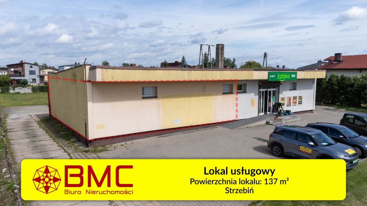 Lokal użytkowy 137 m² w Strzebiniu - zapraszam: Strzebiń: Lompy