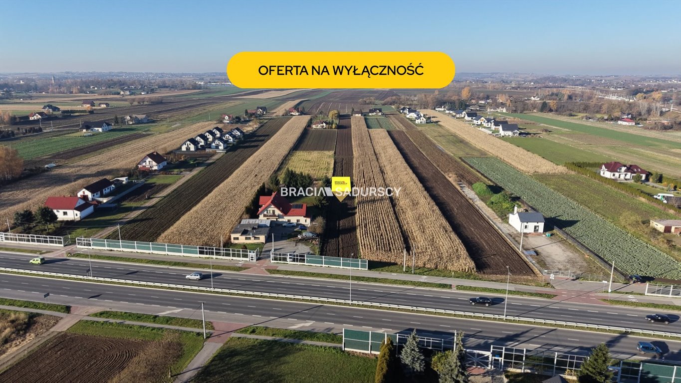 Działka 23 ar w Krakowie z MPZP pod dom i usługi Kraków, Nowa Huta  2 372m2 Foto 1