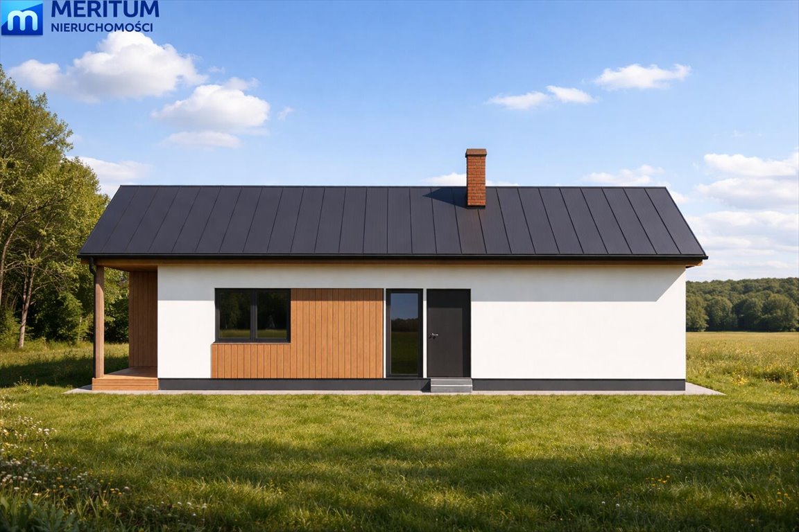 Nowoczesny dom 70 m2 z działką w Jaktorowie – stan deweloperski Jaktorów  70m2 Foto 1