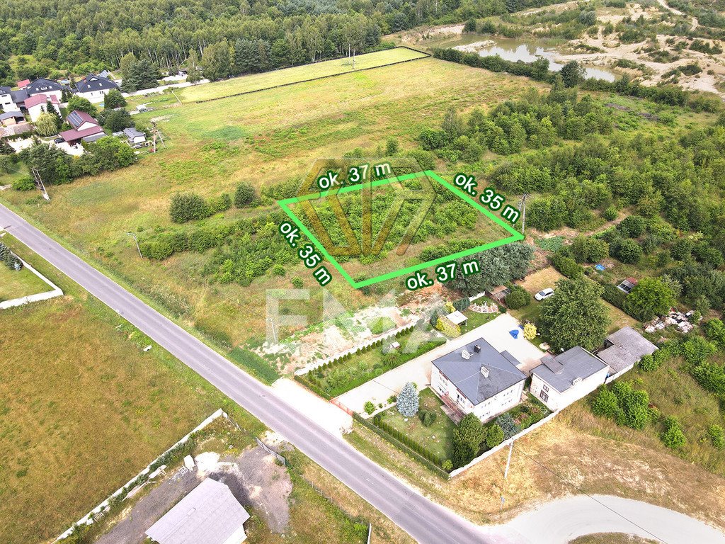 Polecam działkę 1301 m² pod zabudowę w Gorzelnia Gorzelnia, Wielkoborska  1 301m2 Foto 1