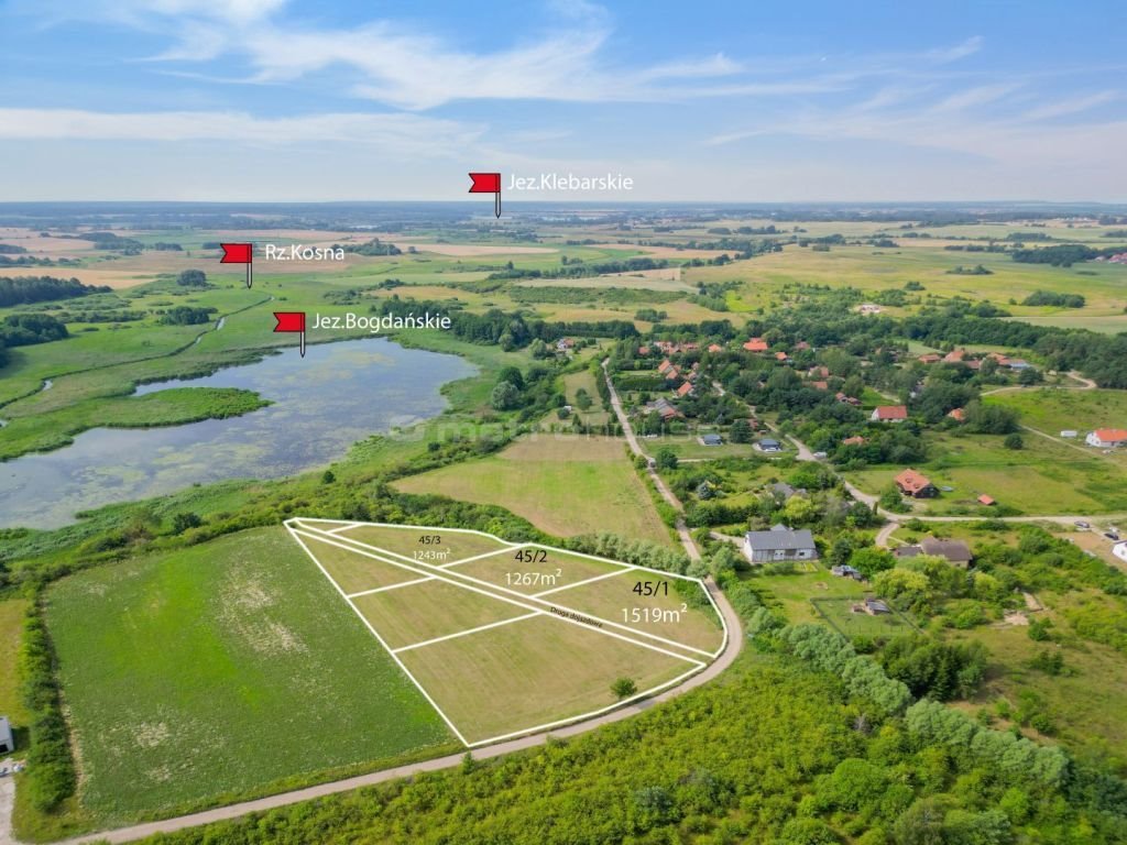 Działka budowlana na sprzedaż Bogdany  1 519m2 Foto 1