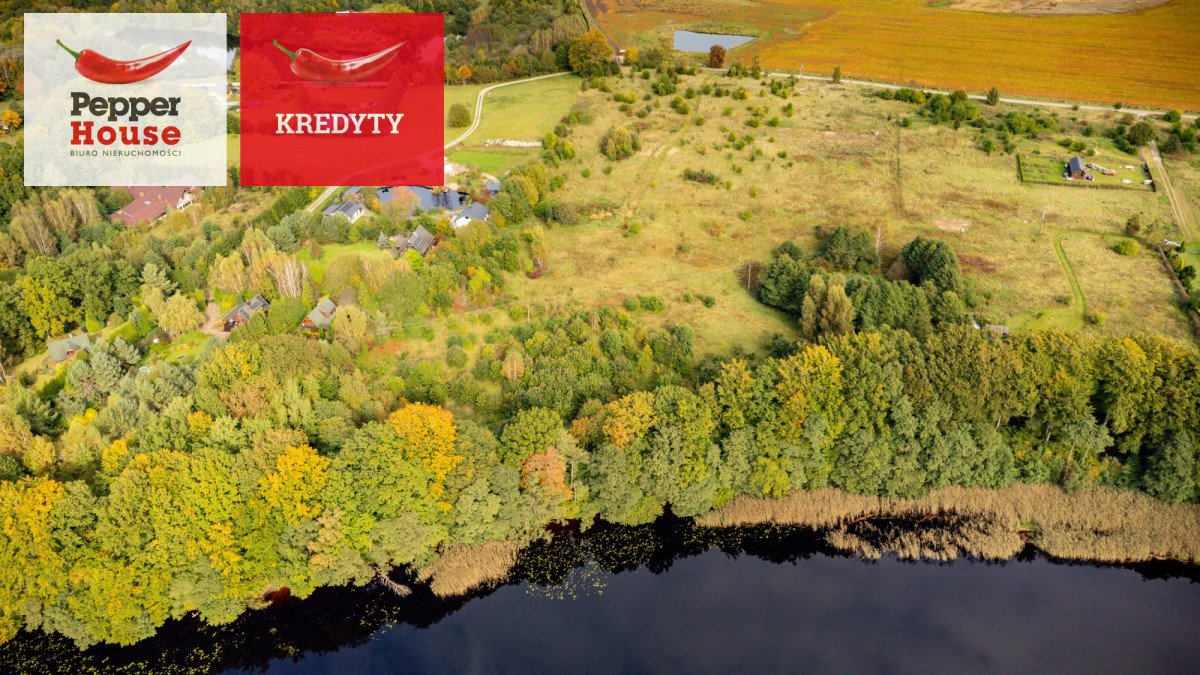 Działka 5488 m² z dostępem do jeziora Salino i możliwością zabudowy Salinko, Akwamarynowa  5 488m2 Foto 1