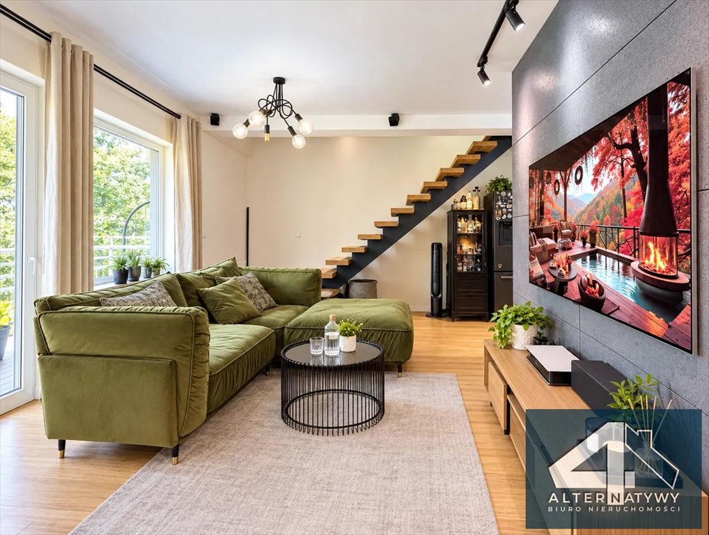 Polecam dwupoziomowe 110 m² z balkonem i nowoczesnym wykończeniem Kraków, Taklińskiego 85  110m2 Foto 1