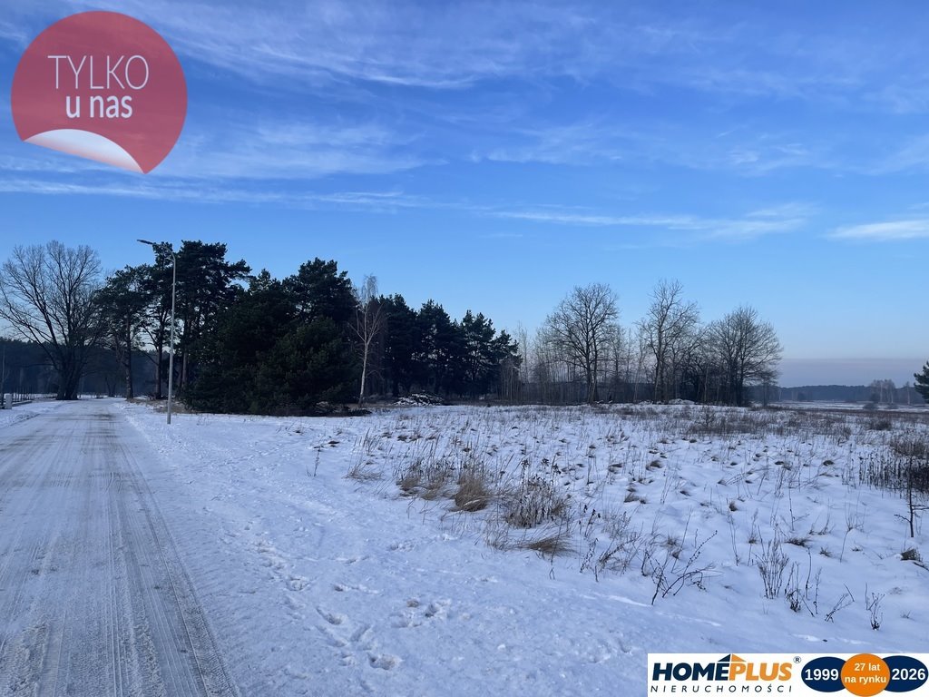 Działka 2060 m² pod dom w Łosiach, media, las, rzeka Łosie  2 060m2 Foto 1