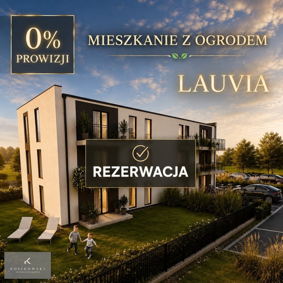 Nowoczesne 4-pokojowe mieszkanie z ogrodem w Namysłowie - polecam! Namysłów, Bolesława Leśmiana  87m2 Foto 1