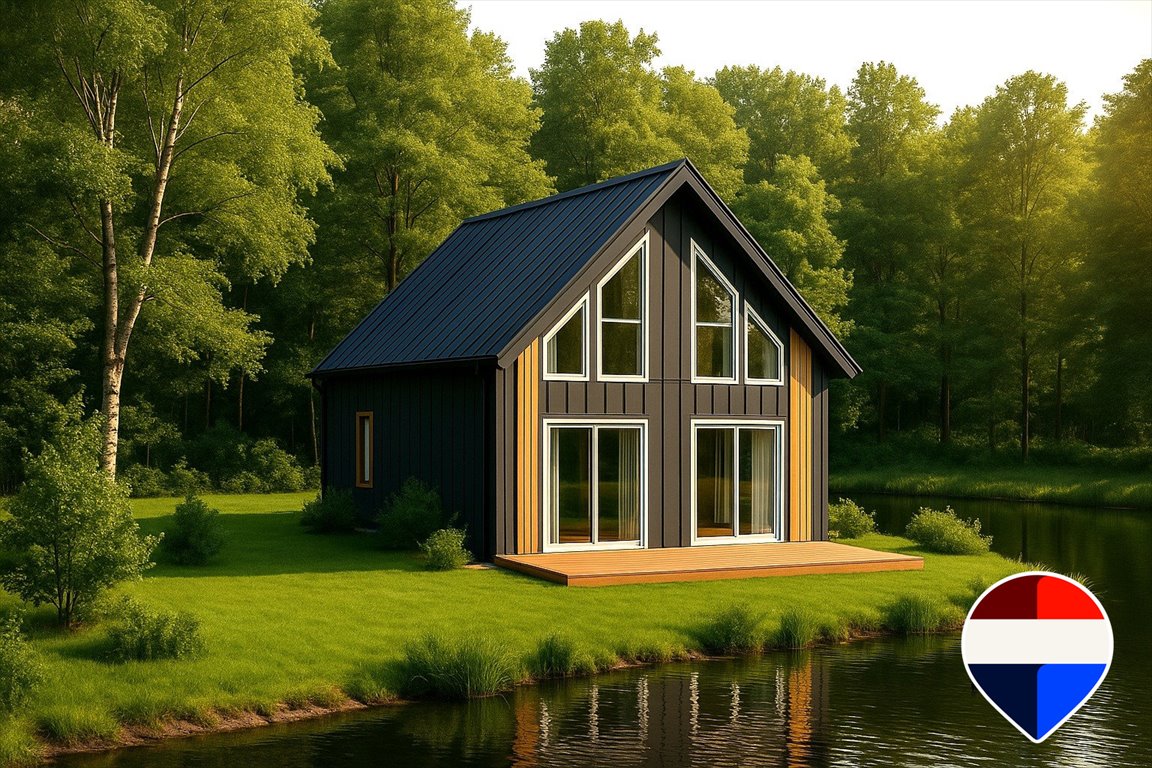 Nowoczesny dom 80 m2 w lekkiej konstrukcji stalowej, szybka realizacja Kartuski, Jabłonowa 2  80m2 Foto 1