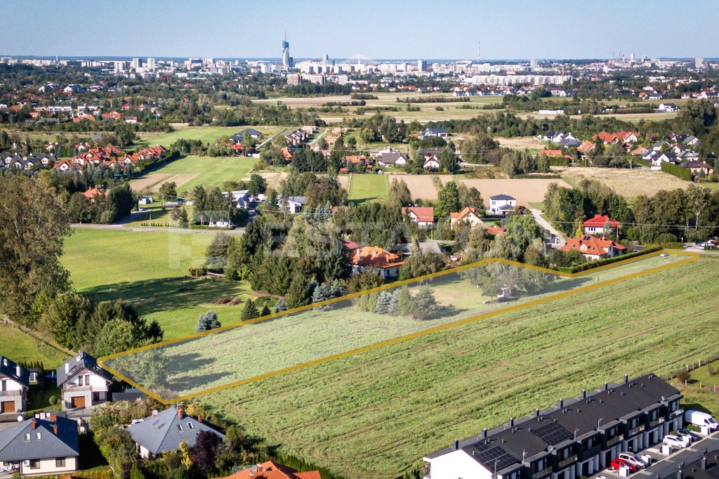 Działka 56,5 ara pod inwestycję, media, asfalt, Budziwój Rzeszów, Herbowa  5 653m2 Foto 1