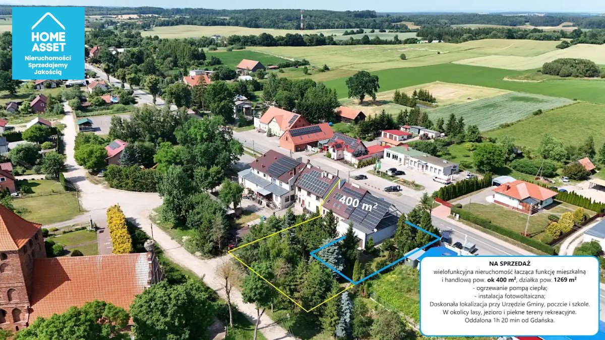 Dom z biznesem i mieszkaniem 400 m² w Starym Dzierzgoń zapraszam Stary Dzierzgoń  400m2 Foto 1