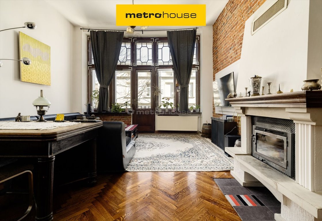 Do sprzedania przestronne 102m² mieszkanie z kominkiem w Łodzi Łódź, Śródmieście, Piramowicza  103m2 Foto 1