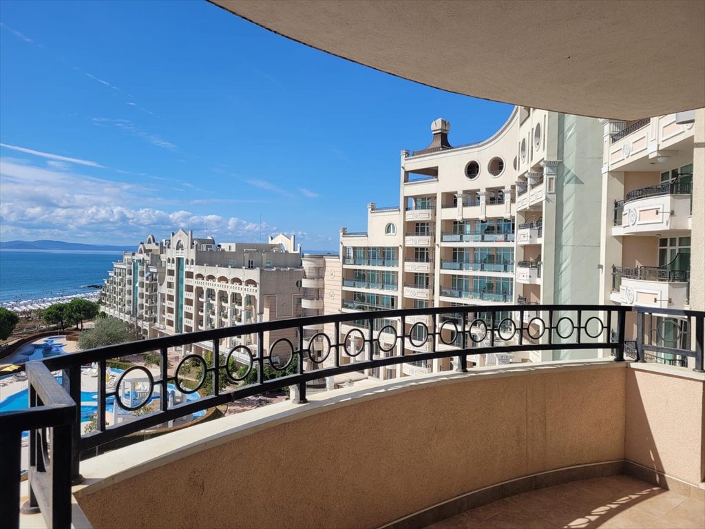 Przestronny 91 m² apartament nad morzem w Sunset Resort. Bułgaria, Pomorie  91m2 Foto 1