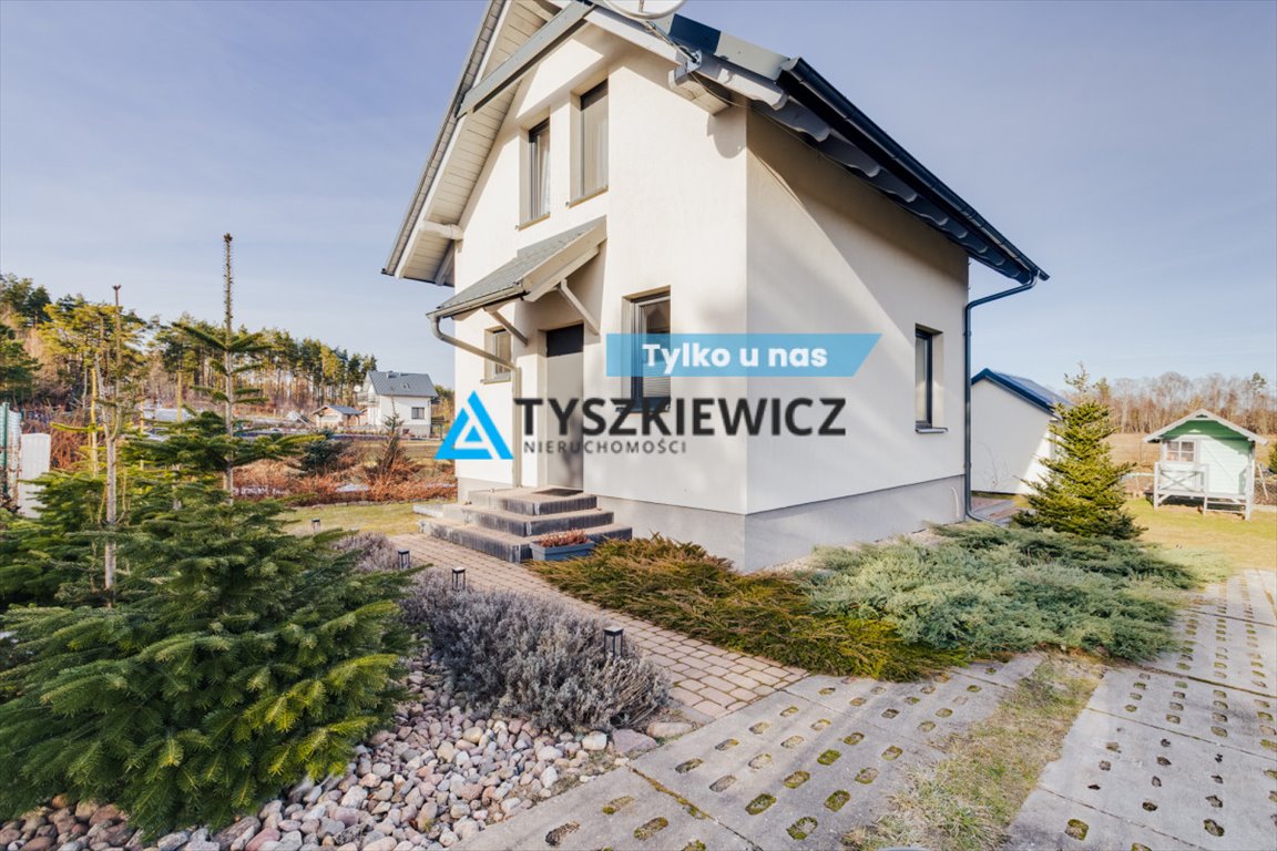 Nowoczesny dom 72 m2 z dużą działką w malowniczych Kaszubach Śluza  72m2 Foto 1