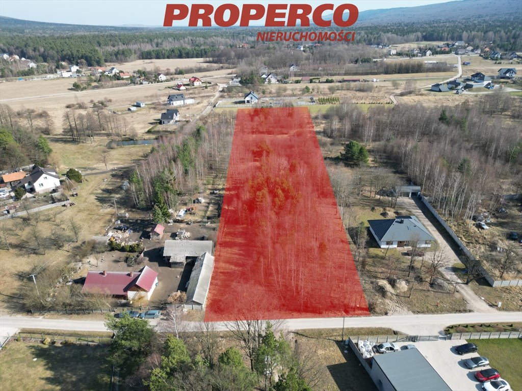 Działka 7 500 m² w Świętej Katarzynie – las, ciek wodny, media Święta Katarzyna  7 500m2 Foto 1