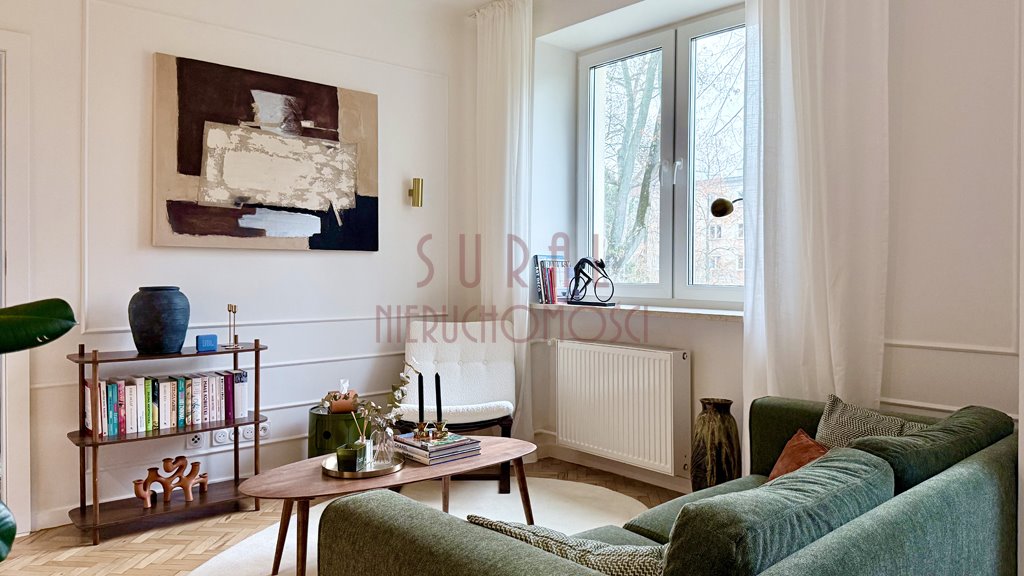 Mieszkanie dwupokojowe na sprzedaż Warszawa, Mokotów, Górny Mokotów, Łowicka/okolica/cisza/zieleń/klimat/cegła lat 50.  47m2 Foto 1