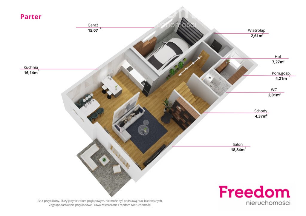 Sprzedam dom szeregowy 119 m² z tarasem i ogrzewaniem gazowym Pruszcz Gdański  137m2 Foto 1