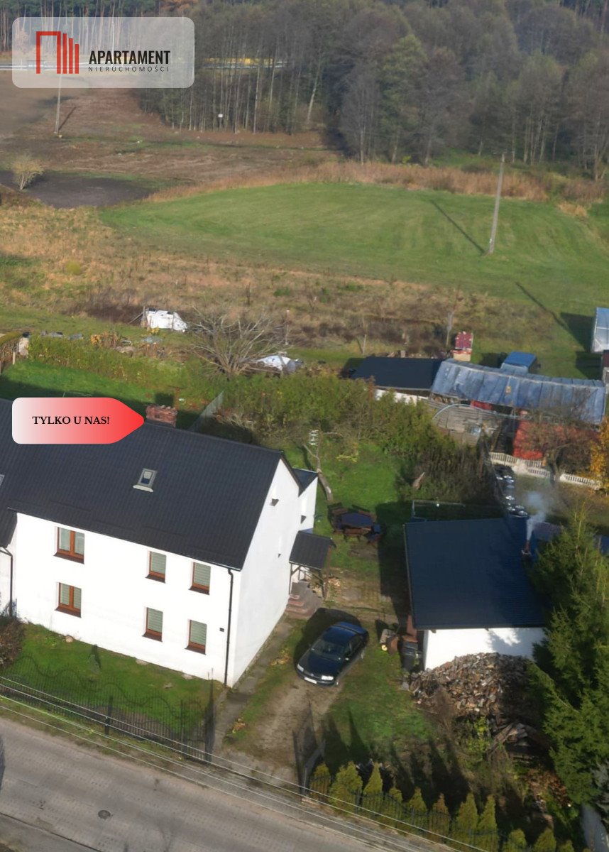 Dom z dwoma mieszkaniami - duży potencjał w Czersku Czersk  140m2 Foto 1