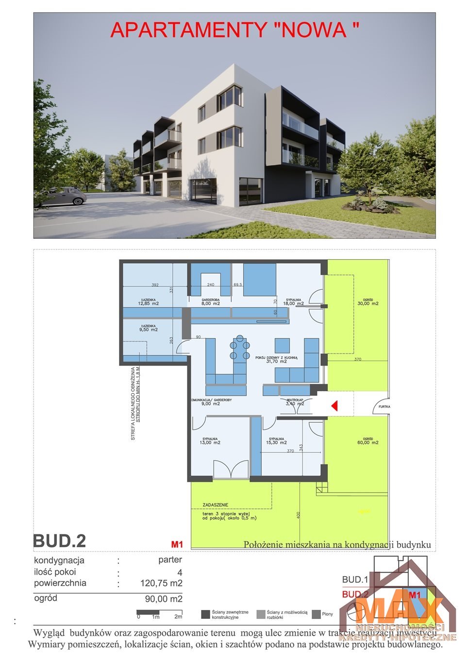 Mieszkanie czteropokojowe  na sprzedaż Tychy, Żwaków  121m2 Foto 1