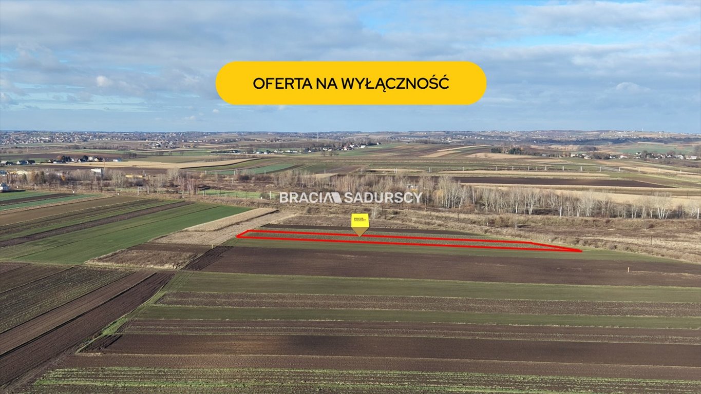Działka rolna 41 ar w Krakowie, idealna pod uprawy Kraków, Nowa Huta, Nowa Huta  3 787m2 Foto 1