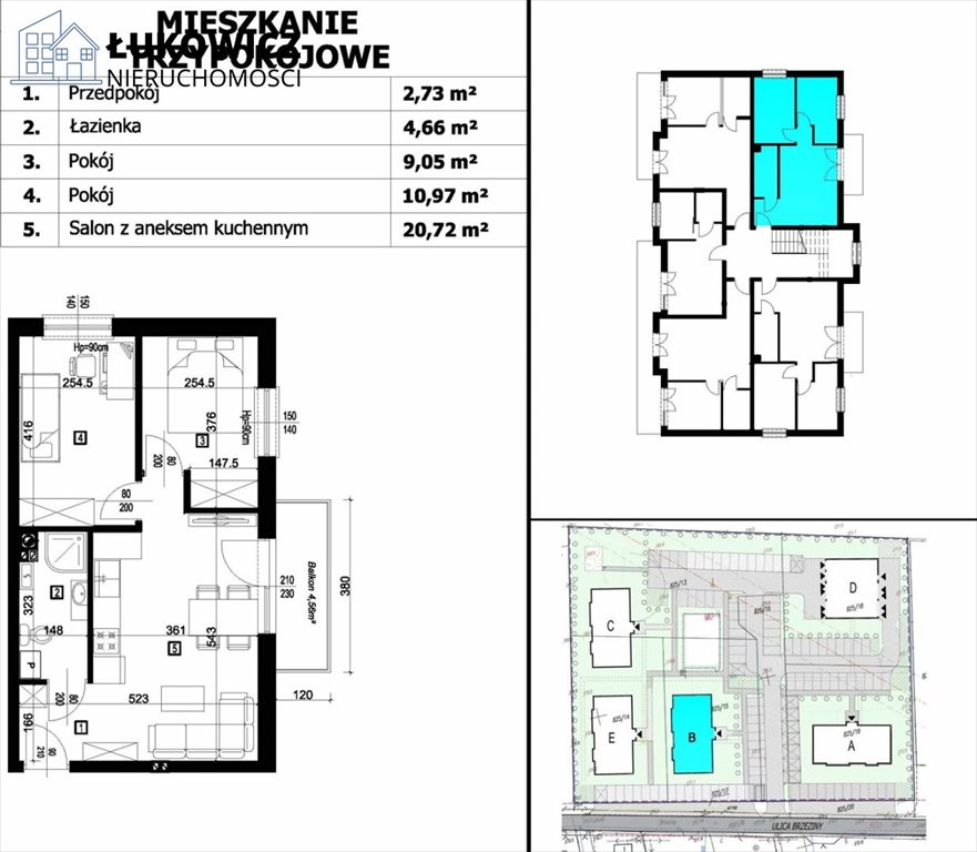 Mieszkanie trzypokojowe na wynajem Czechowice-Dziedzice, Brzeziny  48m2 Foto 19