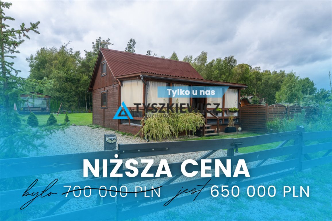 Urokliwy dom z sauną i dostępem do jeziora Polaszkowskiego Chrztowo  75m2 Foto 1