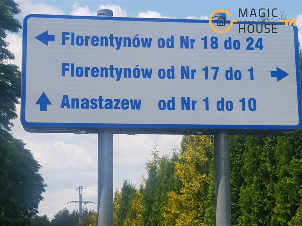 Działka budowlana na sprzedaż Florentynów  1 166m2 Foto 4