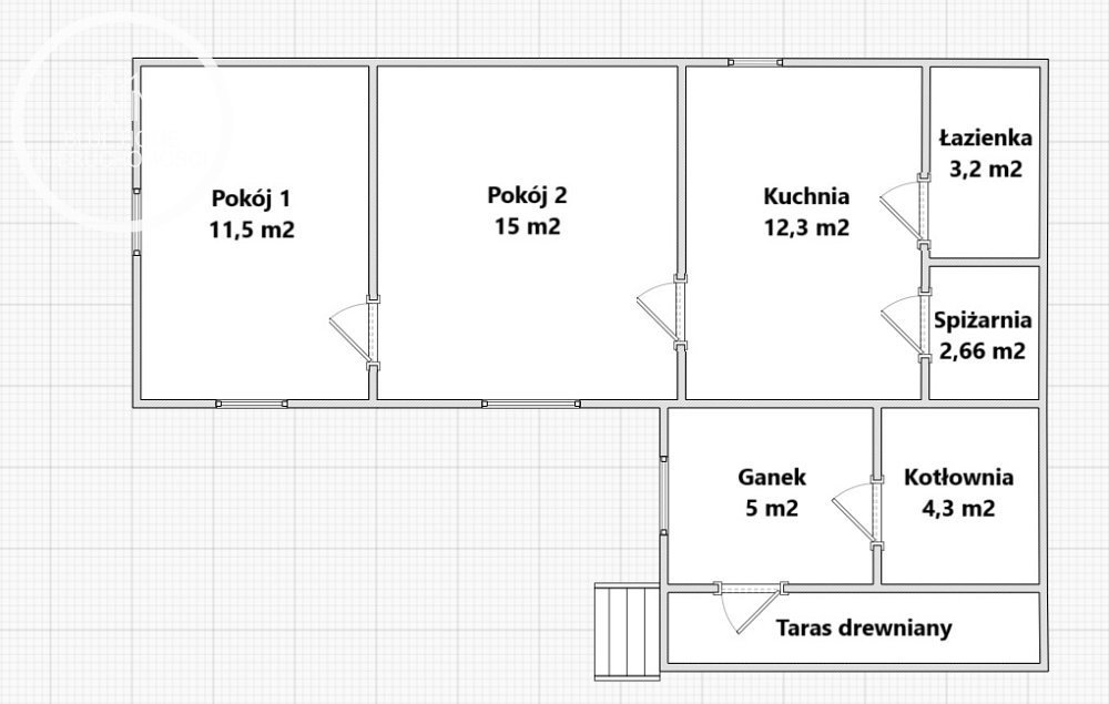 Dom na sprzedaż Chełm, Przejazdowa  80m2 Foto 3