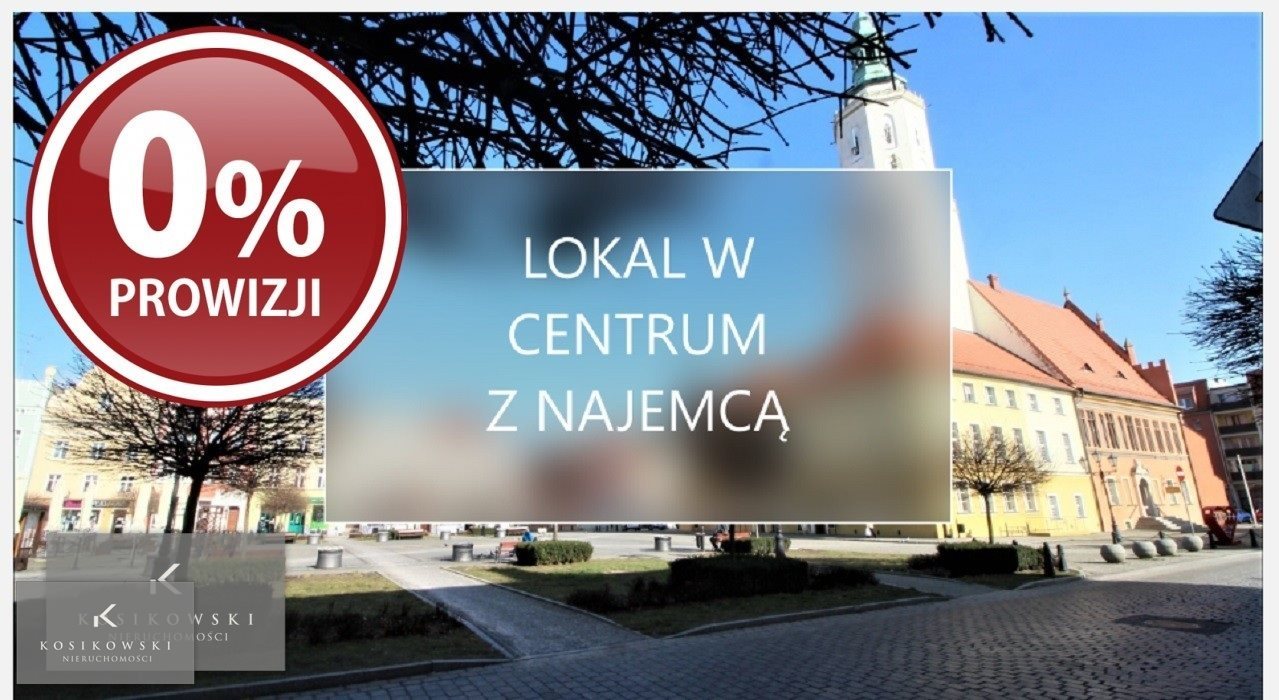 Lokal użytkowy na sprzedaż w centrum Namysłowa z możliwością przejęcia z najemcą Namysłów, Rynek  75m2 Foto 1