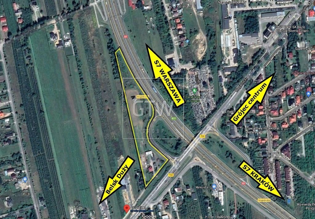 Działka 10 140 m² z domami i infrastrukturą w Worówze Worów  10 104m2 Foto 1