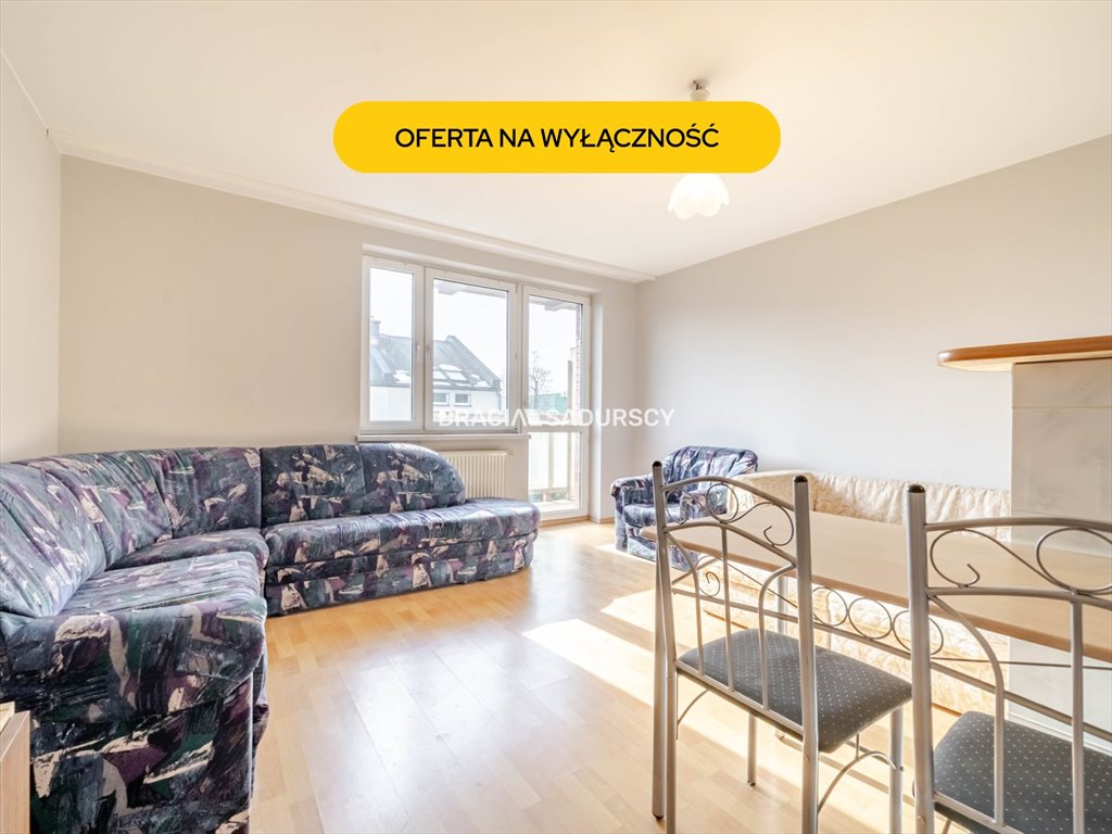 Sprzedam jasne 1-pokojowe mieszkanie 35,42 m² z balkonem i komórką Kraków, Prądnik Czerwony, ks. Józefa Meiera  35m2 Foto 1