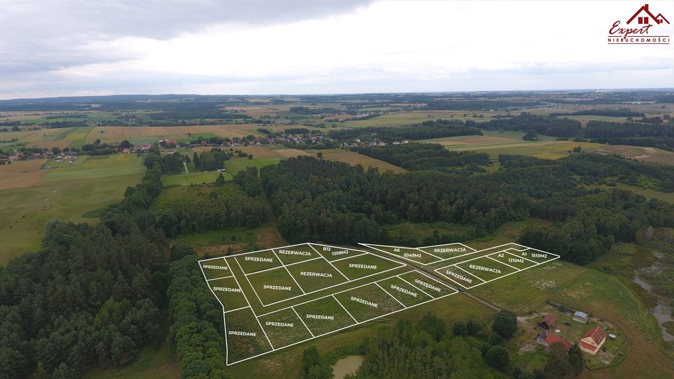 Działka budowlana na sprzedaż Idzbark  1 380m2 Foto 1