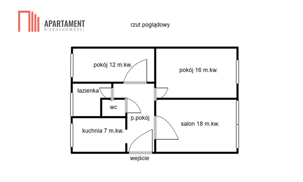 Mieszkanie trzypokojowe na sprzedaż Bydgoszcz, Fordon  65m2 Foto 11