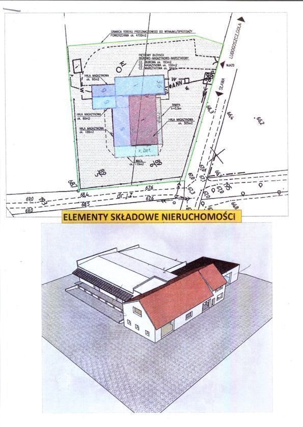 Lokal użytkowy na sprzedaż Sława  1 100m2 Foto 1