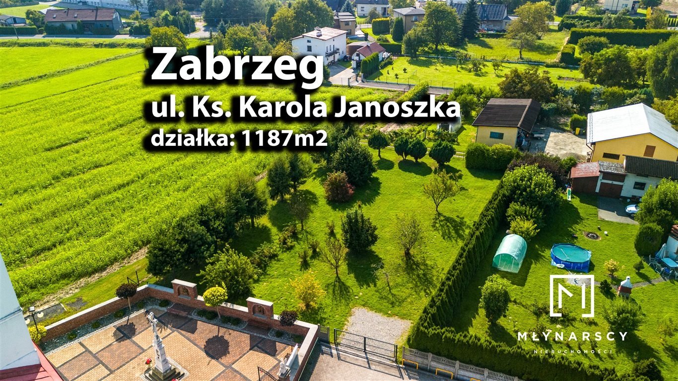 Działka budowlana na sprzedaż Zabrzeg  1 187m2 Foto 1