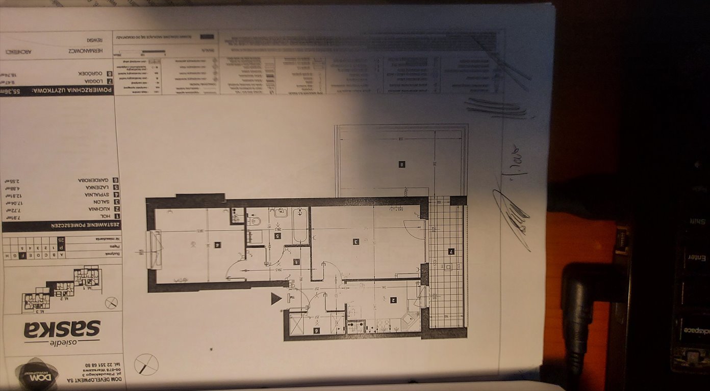 Mieszkanie dwupokojowe na wynajem Warszawa, Praga-Południe, saska III, nowaka-jeziorańskeigo 53e  55m2 Foto 9