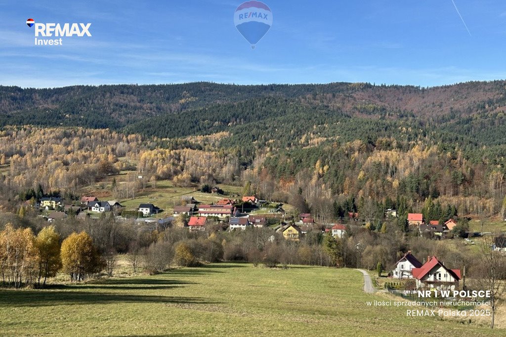 Malownicza działka 1500 m² pod dom w górach i naturze Las  1 500m2 Foto 1