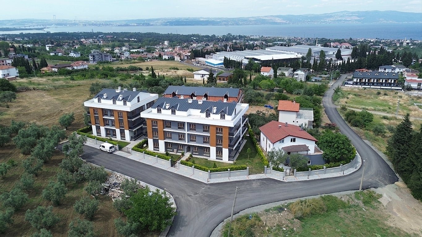 Widok na morze i basen w Yalovie – 86 m², Altınova Turcja, Kaytazdere, Kaytazdere, Altınova, Yalova  86m2 Foto 1