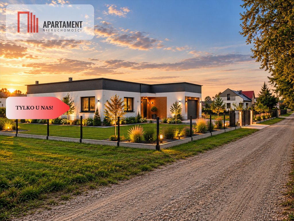Nowoczesny dom parterowy 140 m2 z garażem i dużą działką. Łachowo  140m2 Foto 1