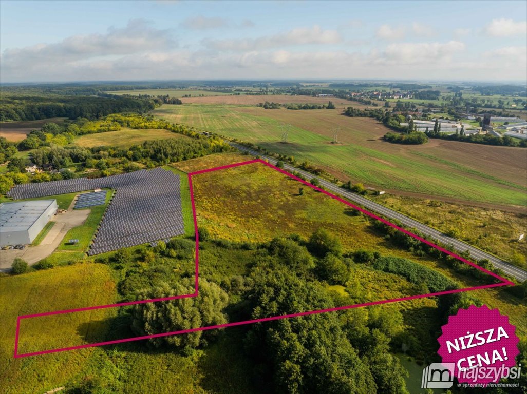 Działka usługowo-produkcyjna z stawem i zielenią Stare Czarnowo  34 708m2 Foto 1