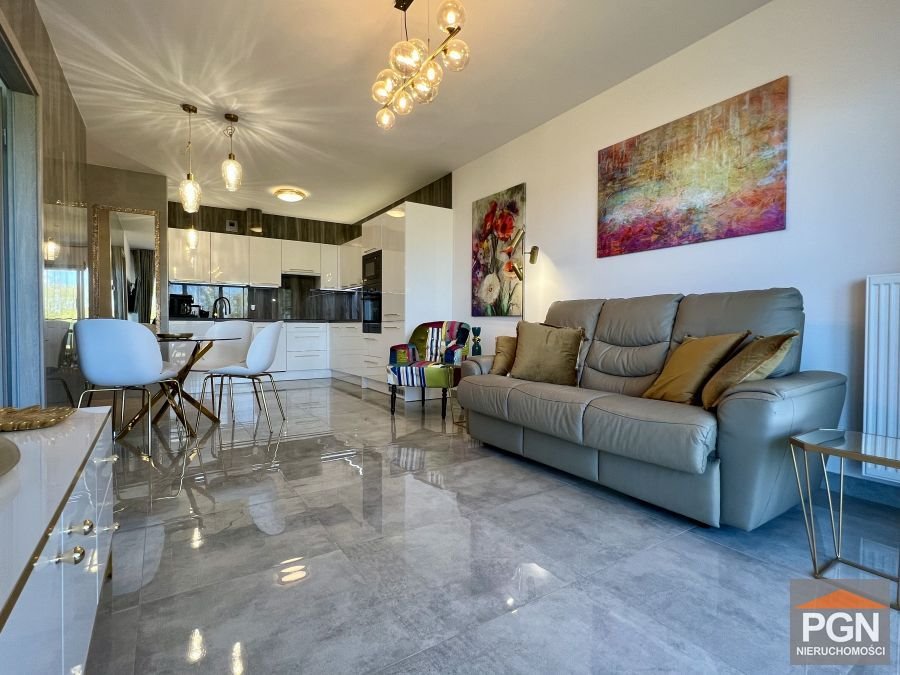 Nowoczesny apartament 2 pok. z balkonem, sauna i basen Dziwnów  48m2 Foto 1