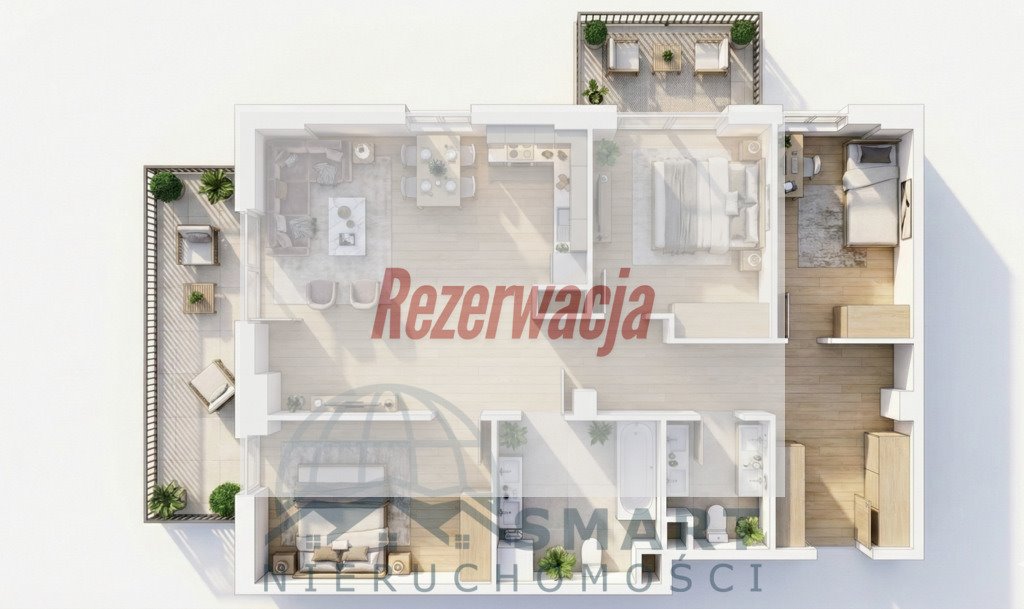 Nowoczesny apartament 82m2 z panoramicznym widokiem i garażem Łódź, Srebrzyńska  82m2 Foto 1