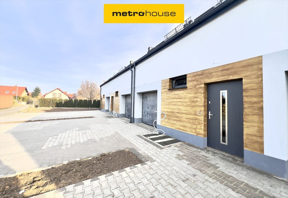 Polecam nowoczesny segment z dużym ogrodem i ekologicznym ogrzewaniem Kąty Wrocławskie, Niedźwiedzia  127m2 Foto 1